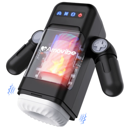Amovibe Automatic Thrusting, Vibrating & Heating Male Masturbator Game Cup