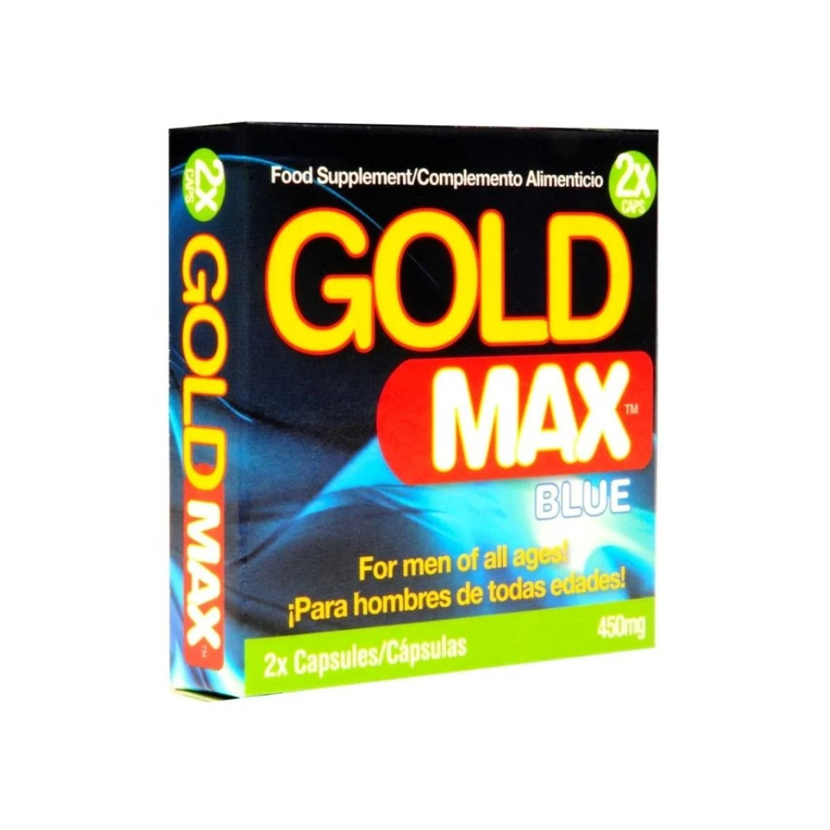 GoldMAX Stimulant For Men 2pk Blue 450mg