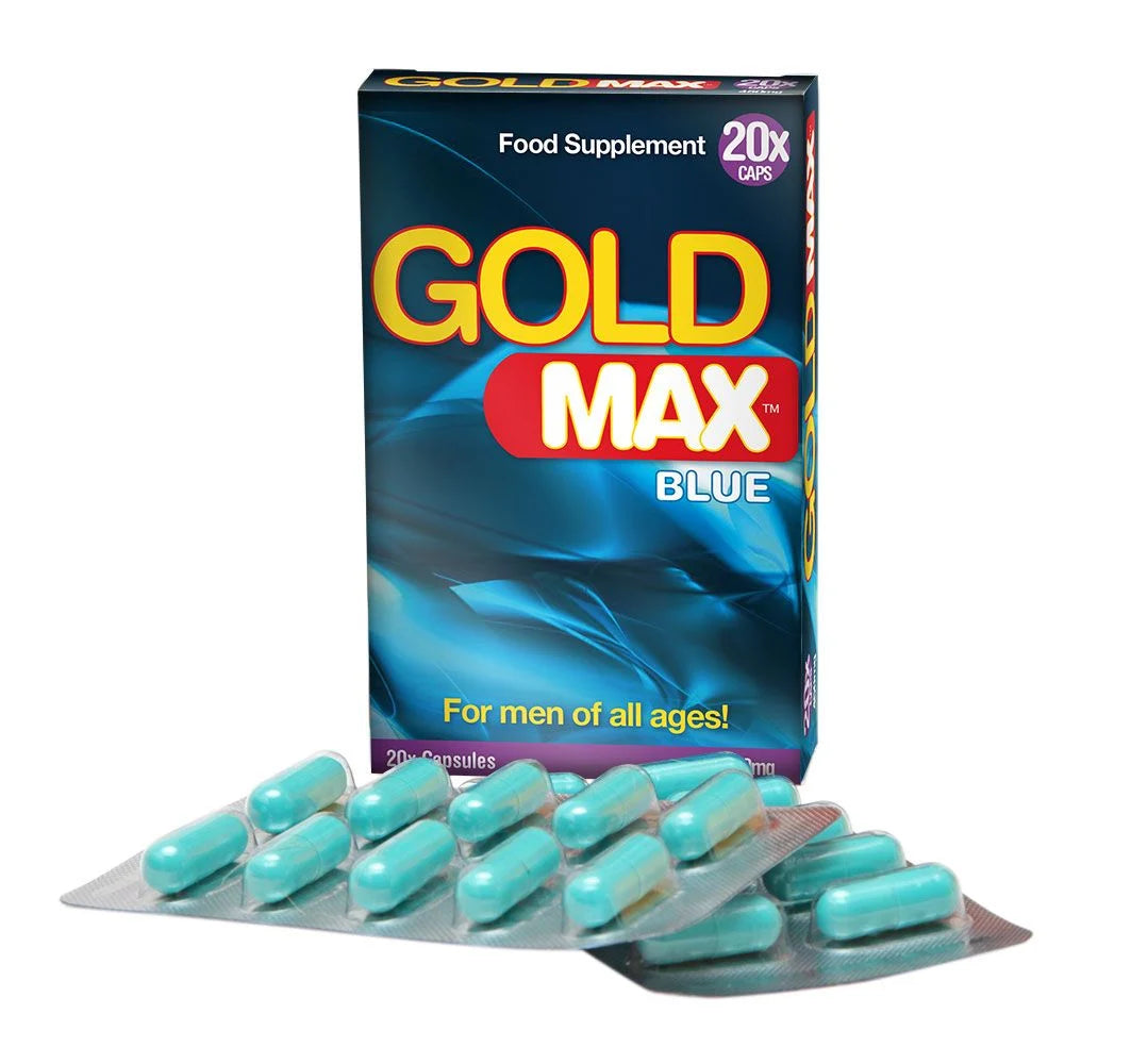 GoldMAX Stimulant For Men 20 Pack Blue 450mg