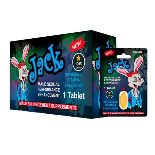 Jack Male Sexual Performance Enhancement Pill - 1 Pill Pack