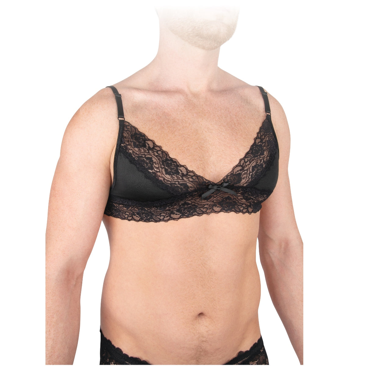 Prowler Men's Lace Bra Small (36"-38")