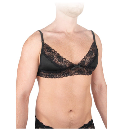 Prowler Men's Lace Bra Xx-Large (44"-46")