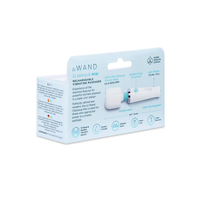 Le Wand Classique Mini Wand Massager - White