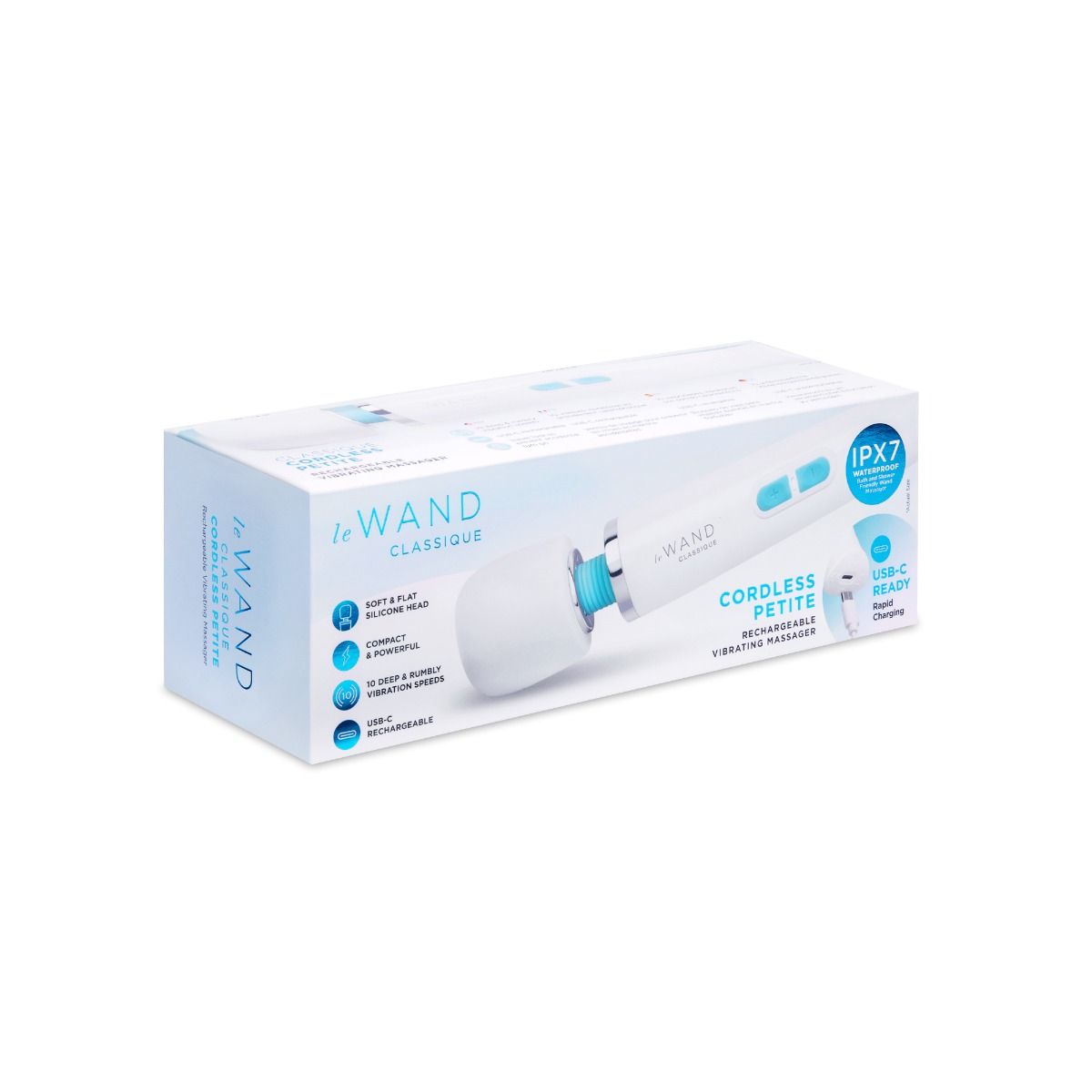 Le Wand Classique Petite Wand Massager - White