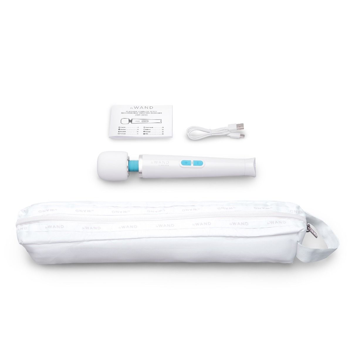 Le Wand Classique Petite Wand Massager - White
