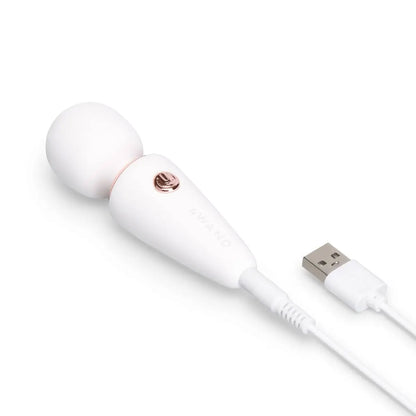 Le Wand Mini Micro Rechargeable Wand White