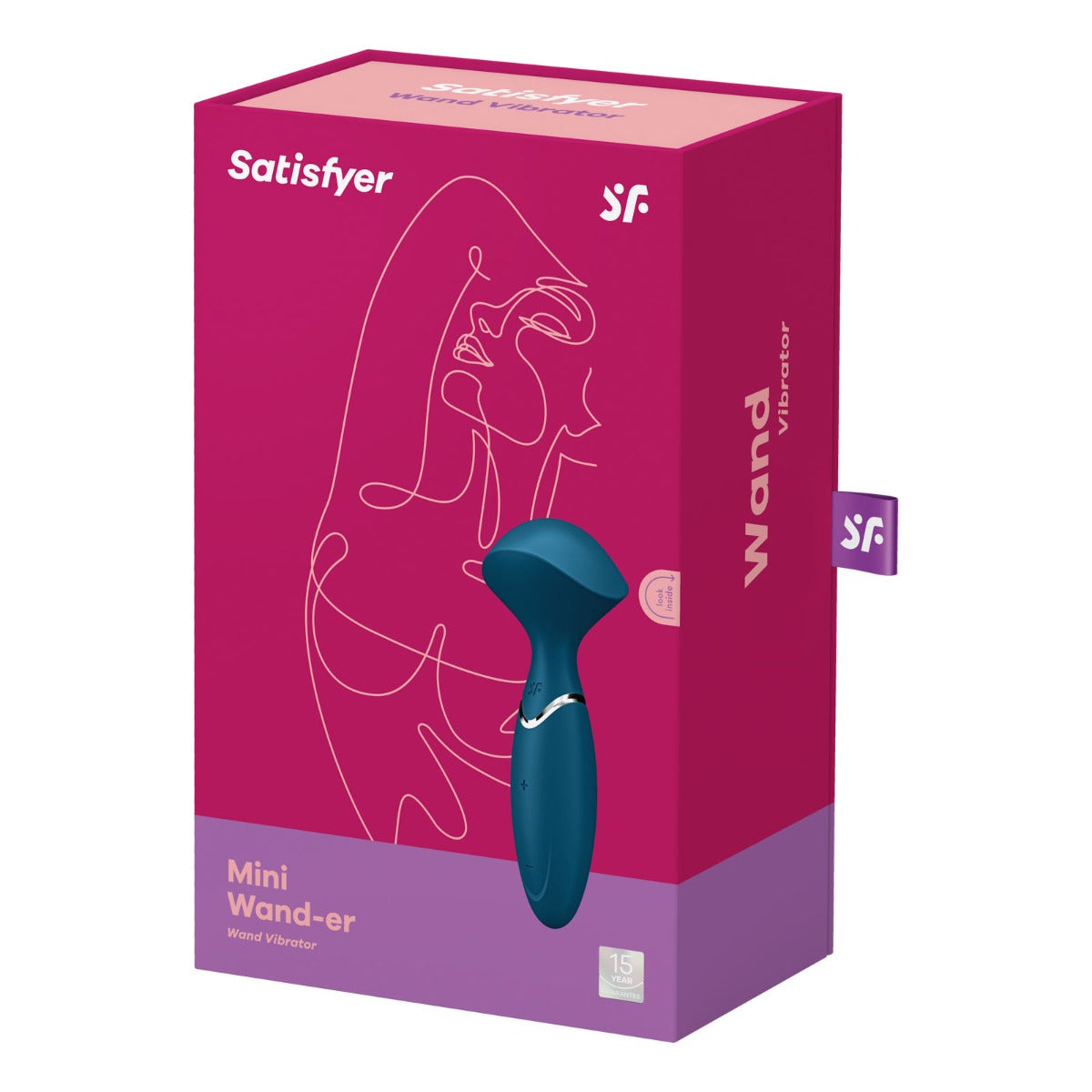 Satisfyer Mini Wand-er 12 Programmes- Stonegrey