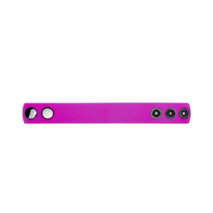 Me You Us Adjustable Silicone Cock Strap - Purple