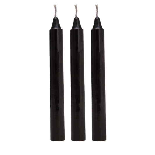 Me You Us Drip Candles 3 Pack - Black