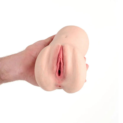 Me You Us Male Masturbator Silicone Stroker Double Hole