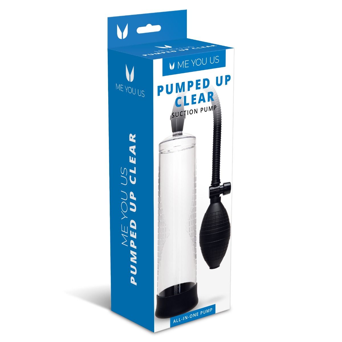 Me You Us Pumped Up Clear Suction Penis Pump