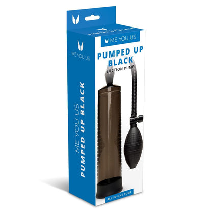 Me You Us Pumped Up Black Suction Penis Pump