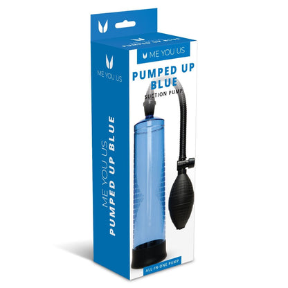 Me You Us Pumped Up Blue Suction Penis Pump