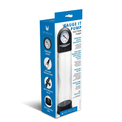 Me You Us Gauge It Suction Penis Pump