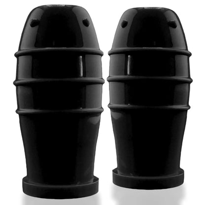 Oxballs Lankyz Liquid Silicone Nipple Suckers Black