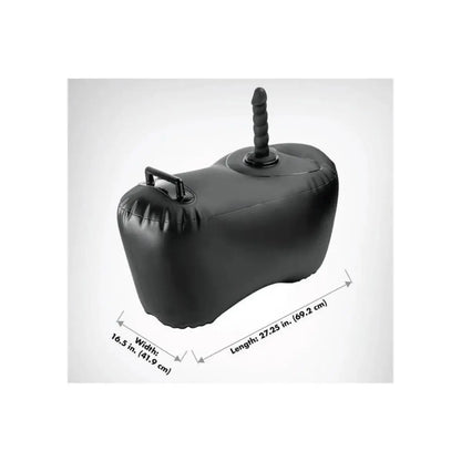 Fetish Fantasy Series Body Dock Inflatable Love Seat Black