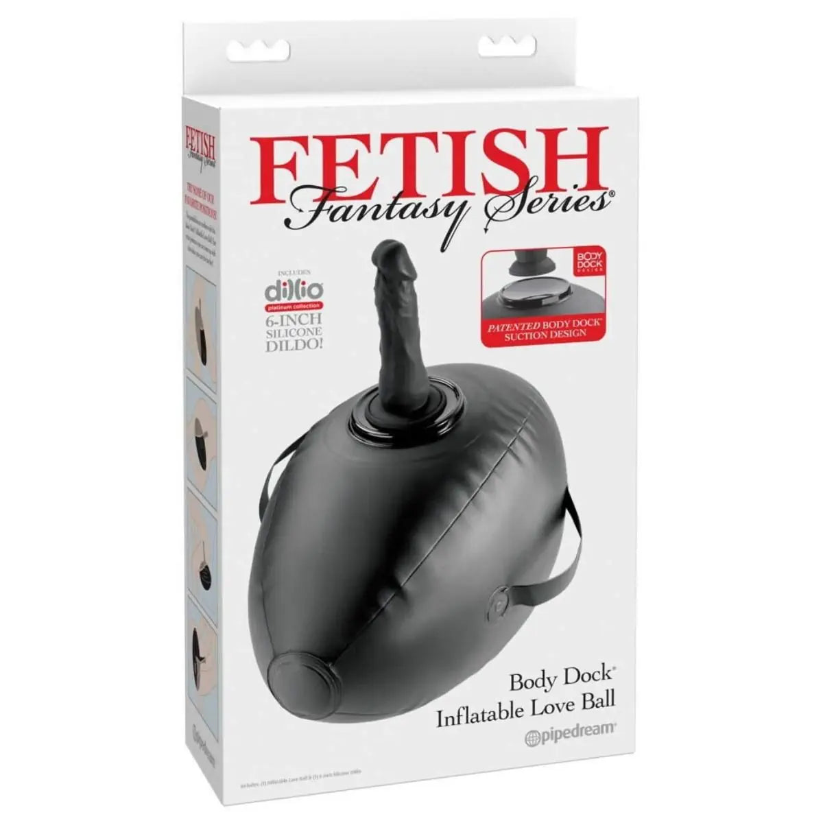 Fetish Fantasy Series Body Dock Inflatable Love Ball Black