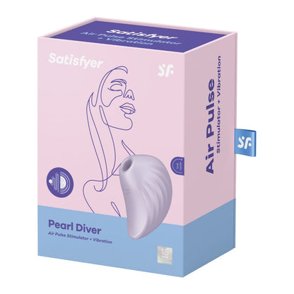 Satisfyer "Pearl Diver" Air Pulse Clit Suction - Violet