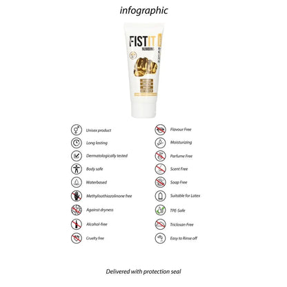 FIST IT Numbing Gel Water Based Lubricant 100ml