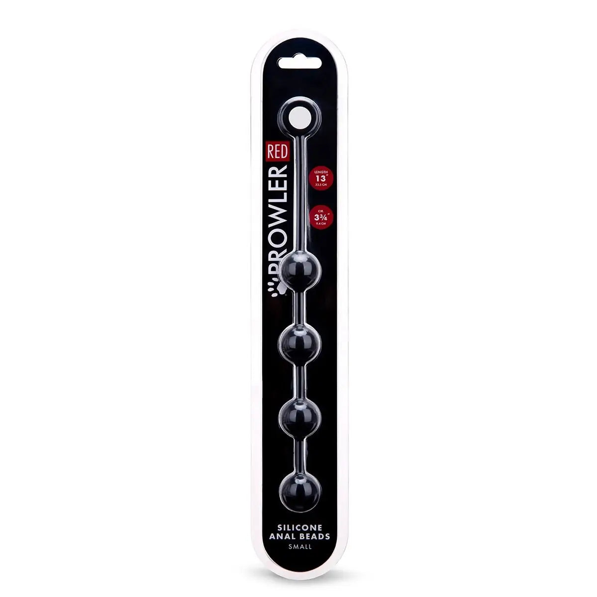 Prowler RED Small Silicone Anal Beads