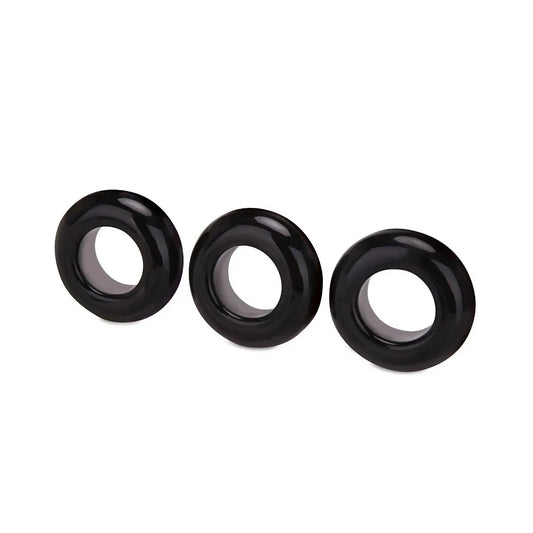 Prowler RED Cock Ring Set 3 Pack - Black