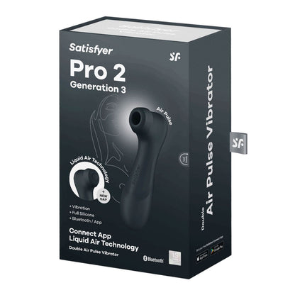 Pro 2 Generation 3 with Liquid Air Technology Vibration and Bluetooth/App Black