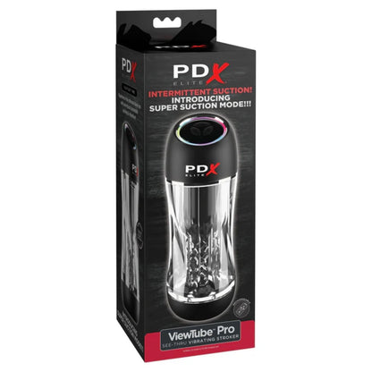 Pipedream "PDX Elite" ViewTube Pro Vibrating & Suction Masturbator