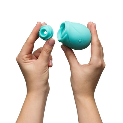 Romp Rose Glow In The Dark Multi Function Air Technology Clitoral Stimulator