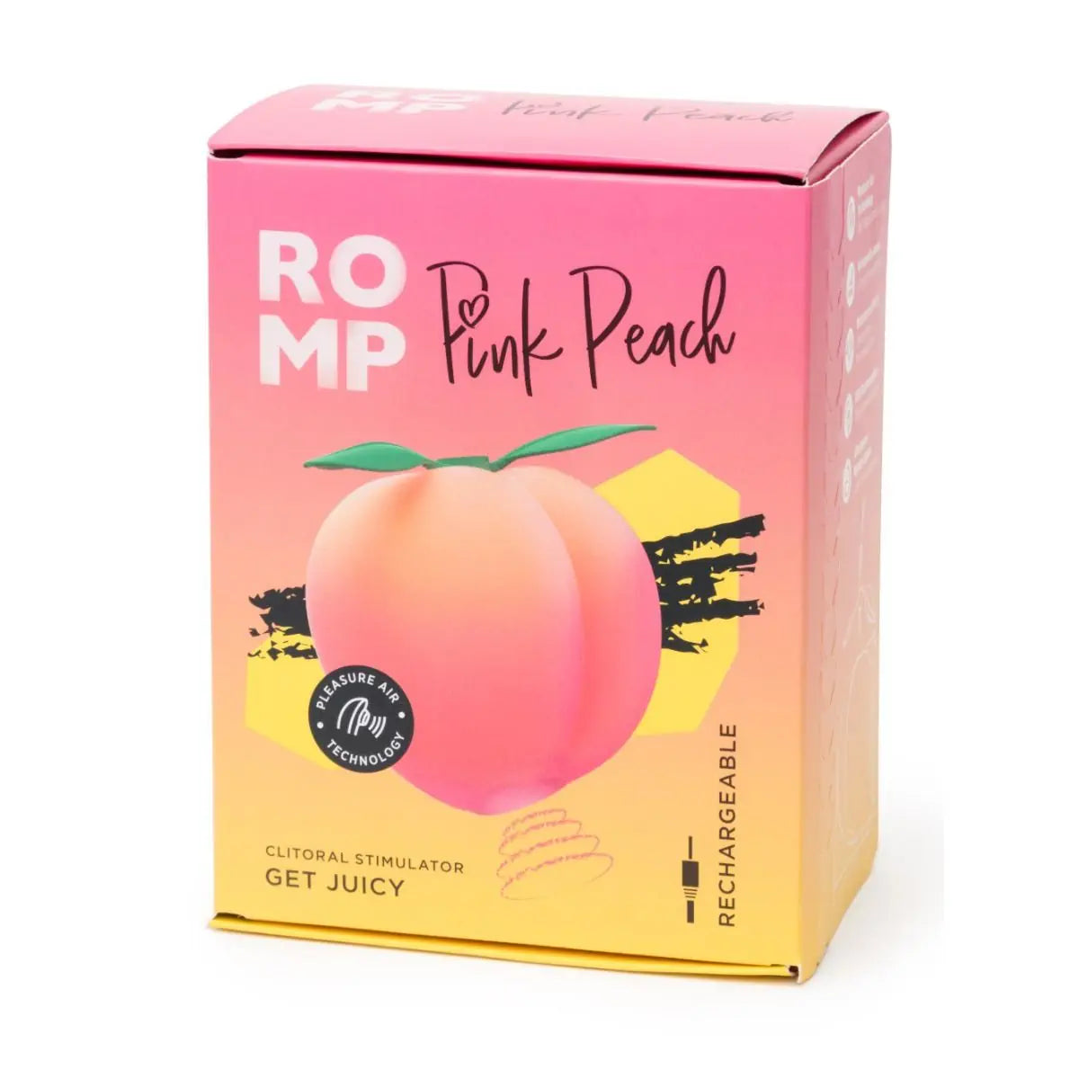 Romp Pink Peach Multi Function Air Technology Clitoral Stimulator