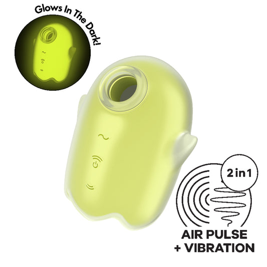 Satisfyer Glowing Ghost Air Pulse Glow in the Dark Clitoral Stimulator