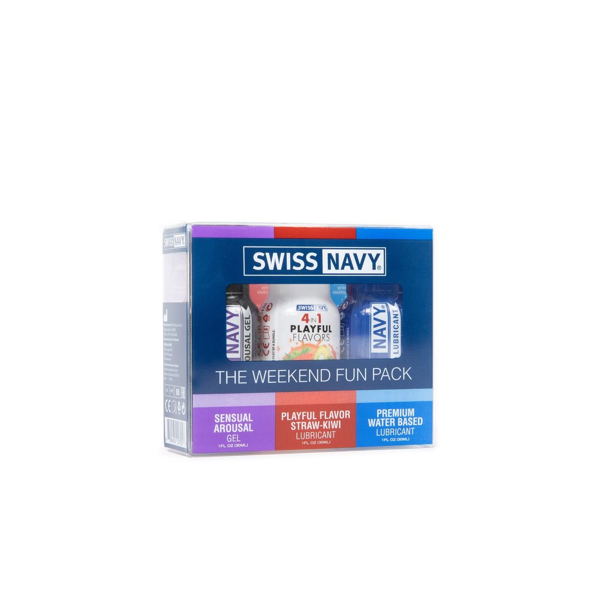 Swiss Navy The Weekend Fun Pack Flavoured Lube 3 Pack 1oz