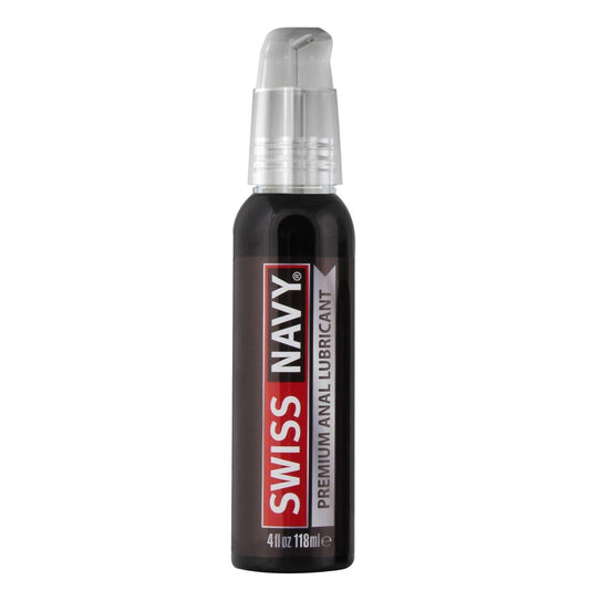 Swiss Navy Premium Silicone Based Anal Lubricant 4oz