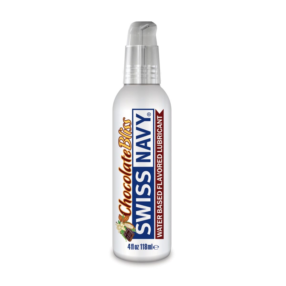 Swiss Navy Lubricant with Chocolate Bliss Flavour 4oz