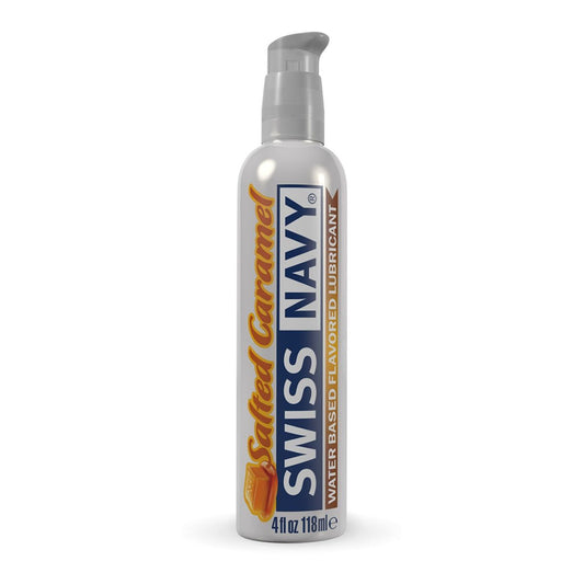 Swiss Navy Lubricant with Salted Caramel Flavour 4oz