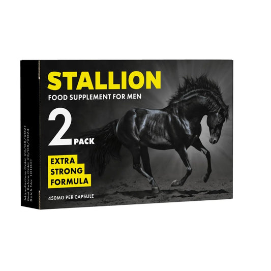 Stallion Male Herbal Enhancer 2 Capsule Pack