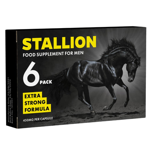 Stallion Male Herbal Enhancer 6 Capsule Pack