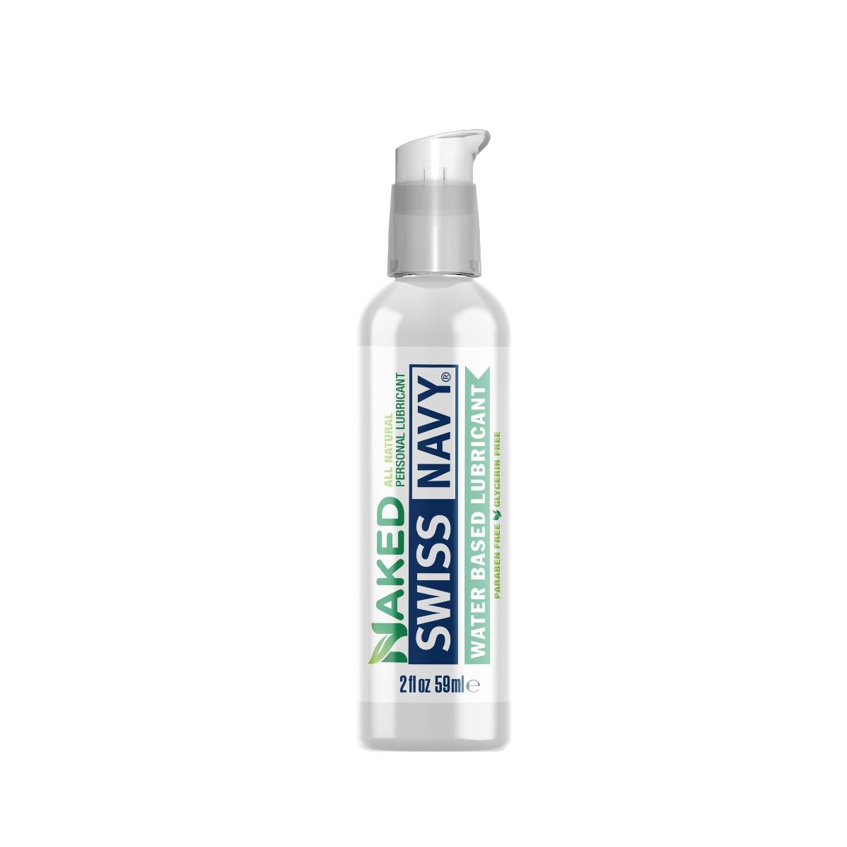 Swiss Navy Water Based Naked All Natural Lubricant 2oz