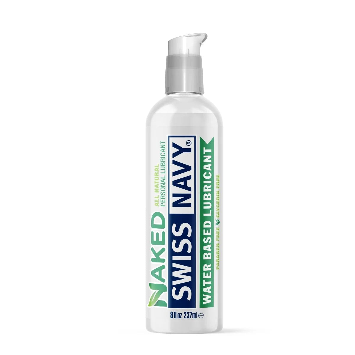 Swiss Navy Water Based Naked All Natural Lubricant 8oz