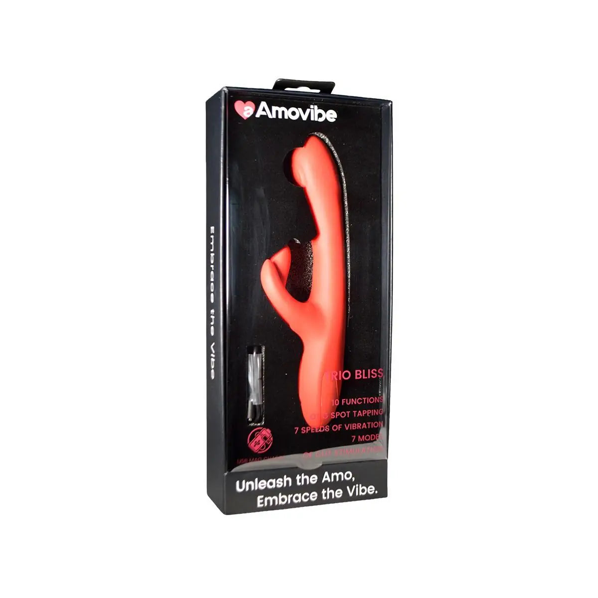 Amovibe Trio Bliss G Spot & Clit Stimulation Vibrator