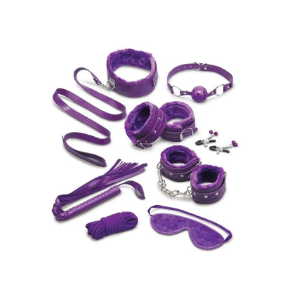 Whipsmart Fuzzy Collection Everything You Need 12 Piece Bondage Kit