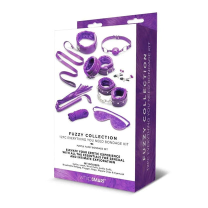 Whipsmart Fuzzy Collection Everything You Need 12 Piece Bondage Kit