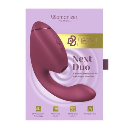 Womanizer Next Duo Dual G-Spot Vibrator Dusky Pink