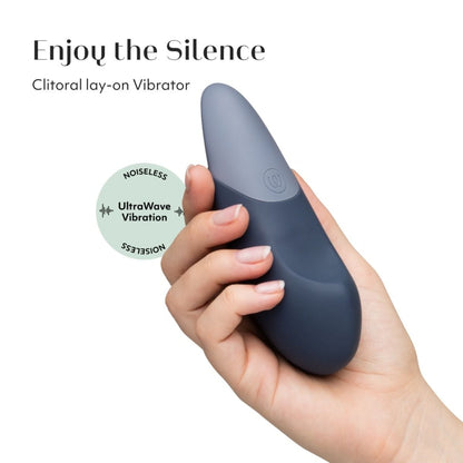 Womanizer VIBE Noiseless UltraWave Vibration 10 Settings - Blue