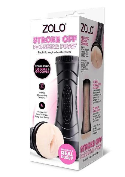 Zolo Stroke Off Pornstar Action Masturbator