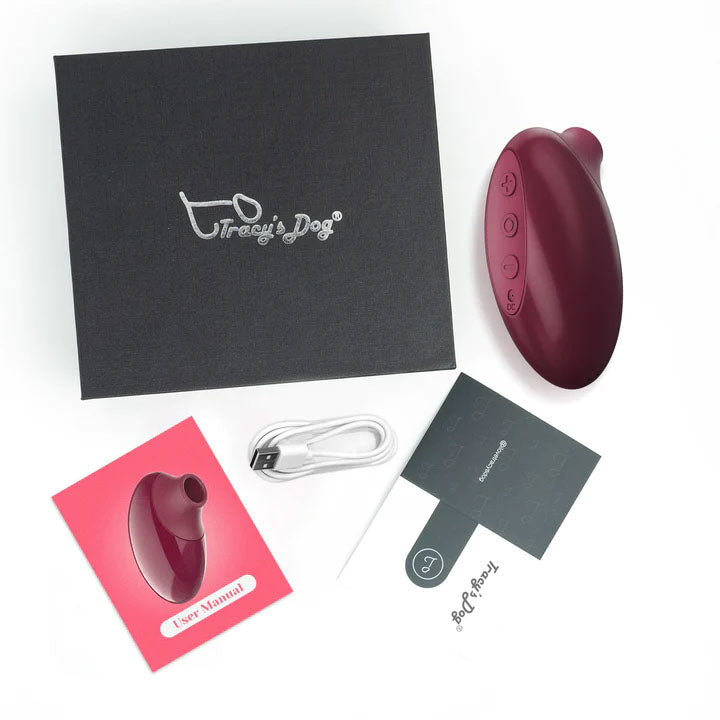 Tracy's Dog Clitoral Sucking Vibrator Flamingo Red