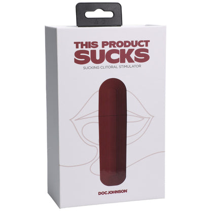 This Product Sucks - Lipstick Suction Toy - Rechargeable Red