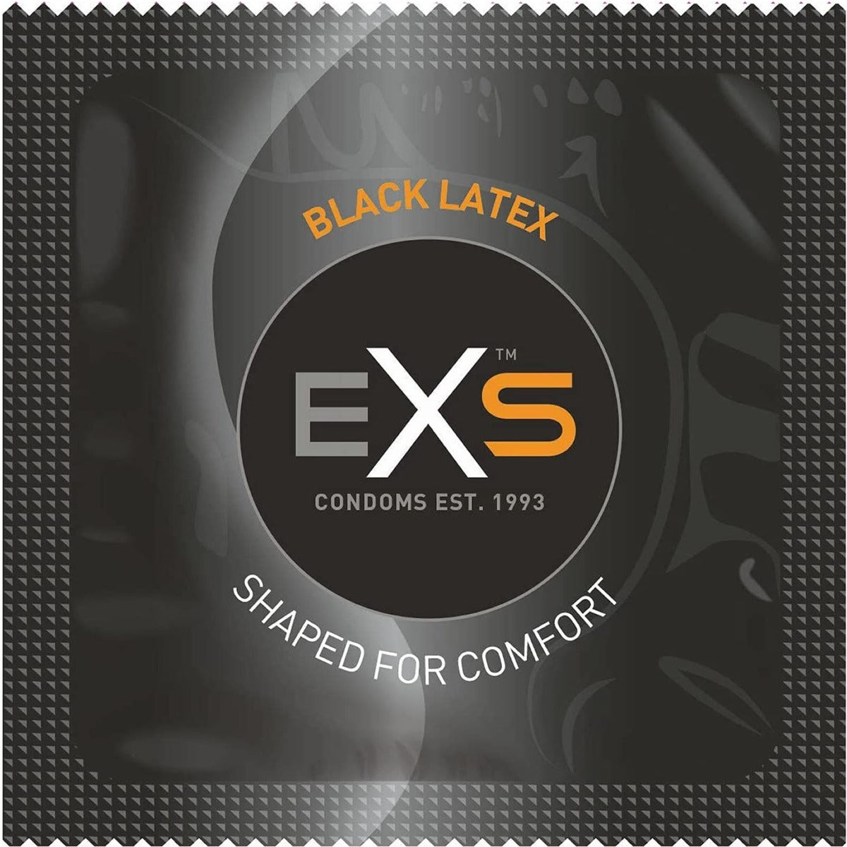 EXS Black Latex  Condoms 12 pack