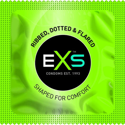 EXS Ribbed and Dotted 12 pack