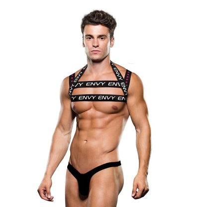 ENVY LOGO HARNESS - BLACK/WHITE - M/L