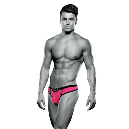 ENVY BAD BOY THONG - PINK - S/M